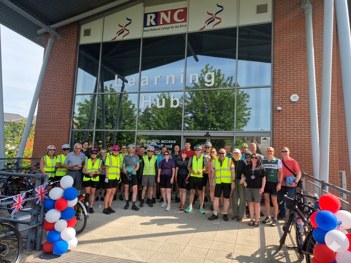 Cyclists brave the heat in ‘Hereford 50’ bike ride to raise funds for RNC